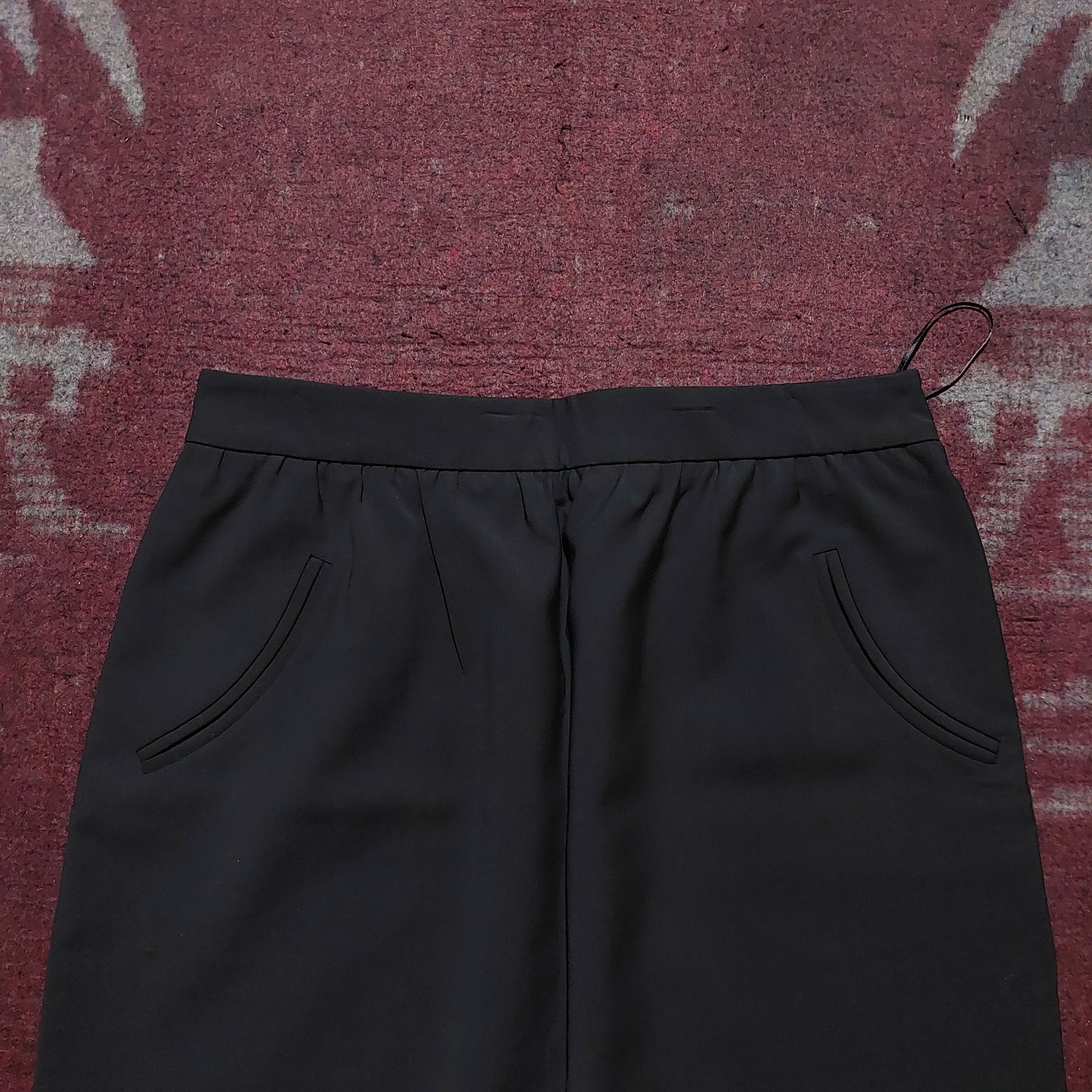 Jil Sander Jil sander nylon black midi skirt Size 30" / US 8 / IT 44 - 4 Thumbnail