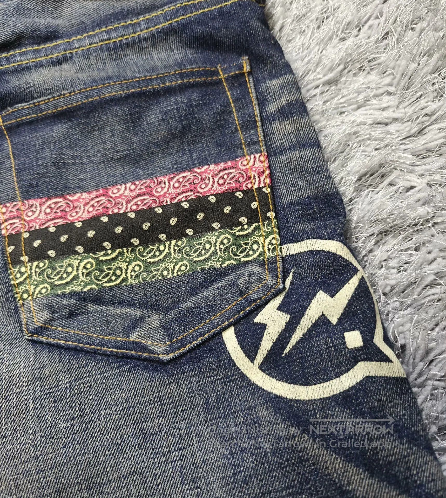 Visvim CLOT x Vanquish x Fragment RGB Denim Jeans. Size US 30 / EU 46 - 3 Thumbnail