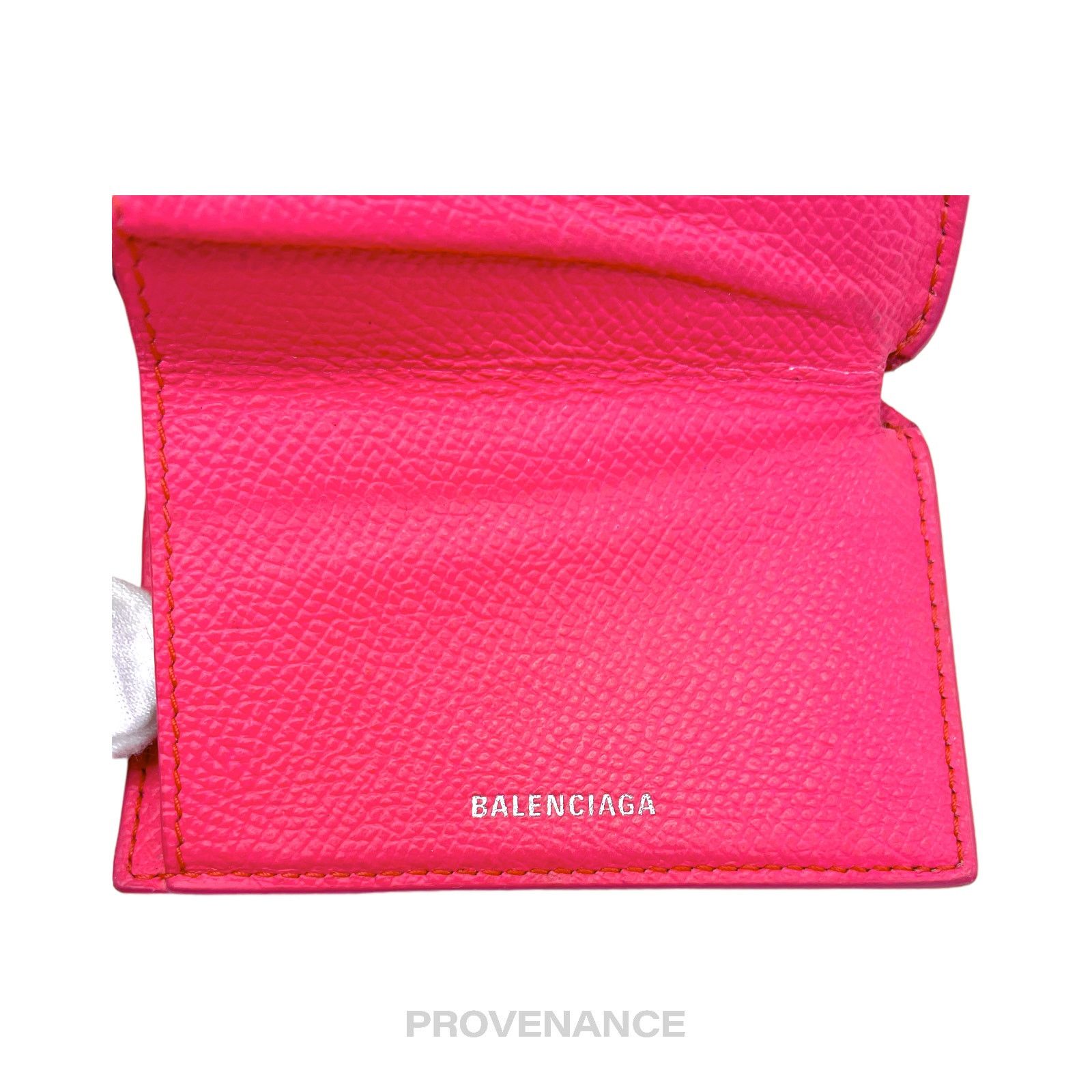 Balenciaga 🔴 Balenciaga BB Trifold Wallet - Pink Size ONE SIZE - 7 Thumbnail