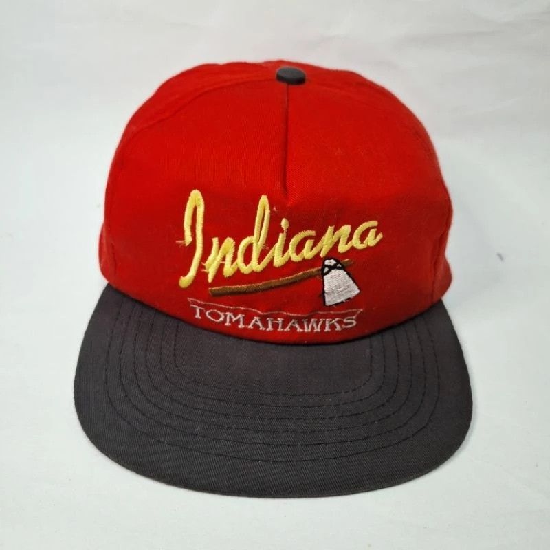 Indian Motorcycle × Vintage Indiana Tomahawks Original Cap – Authentic, Vintage Style Size ONE SIZE - 1 Thumbnail