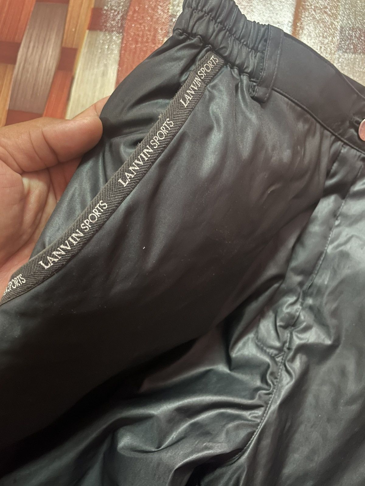 Lanvin Lanvin Joggers Pants Bikers Style Size US 32 / EU 48 - 5 Thumbnail