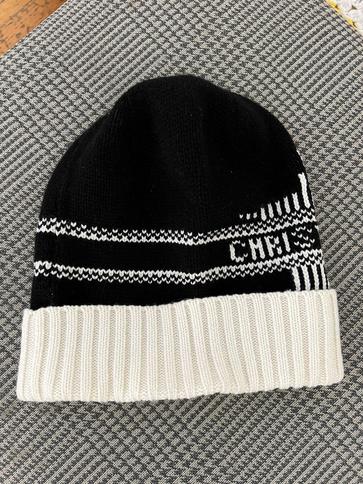 Christian Dior Monsieur Christian Dior Beanie Wool Cashmere star alps ski Size ONE SIZE - 6 Thumbnail