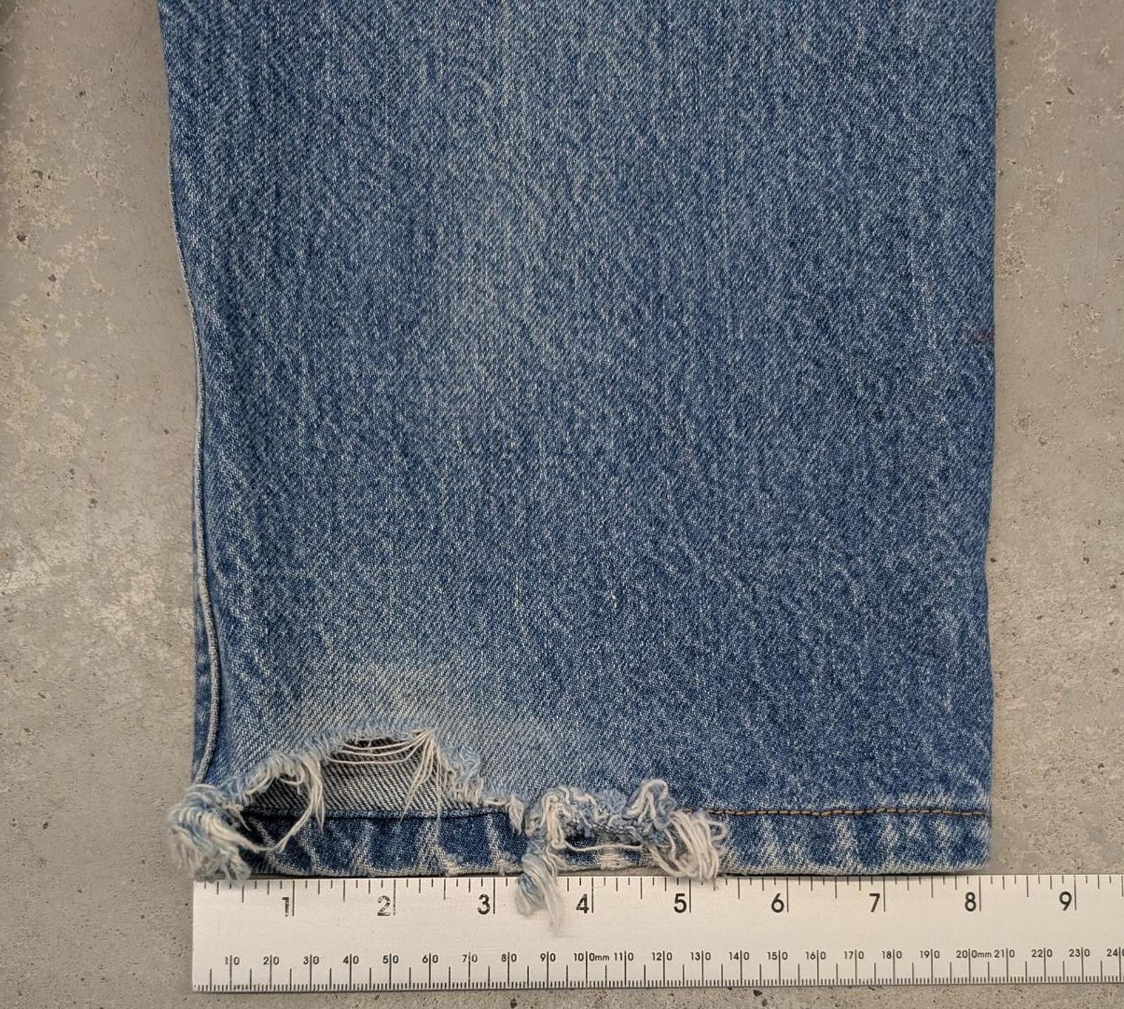 Carhartt Y2K Carhartt Light-Blue Denim Dsitressed Jeans Size US 30 / EU 46 - 5 Thumbnail