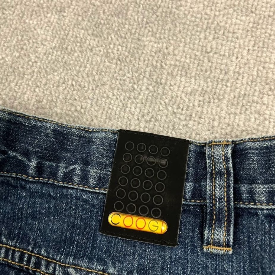 Coogi VINTAGE COOGI Jeans 38 x 32 Blue Denim Wide-Leg Baggy 10" Skater Hip Hop 90s Mens Size US 38 / EU 54 - 5 Thumbnail