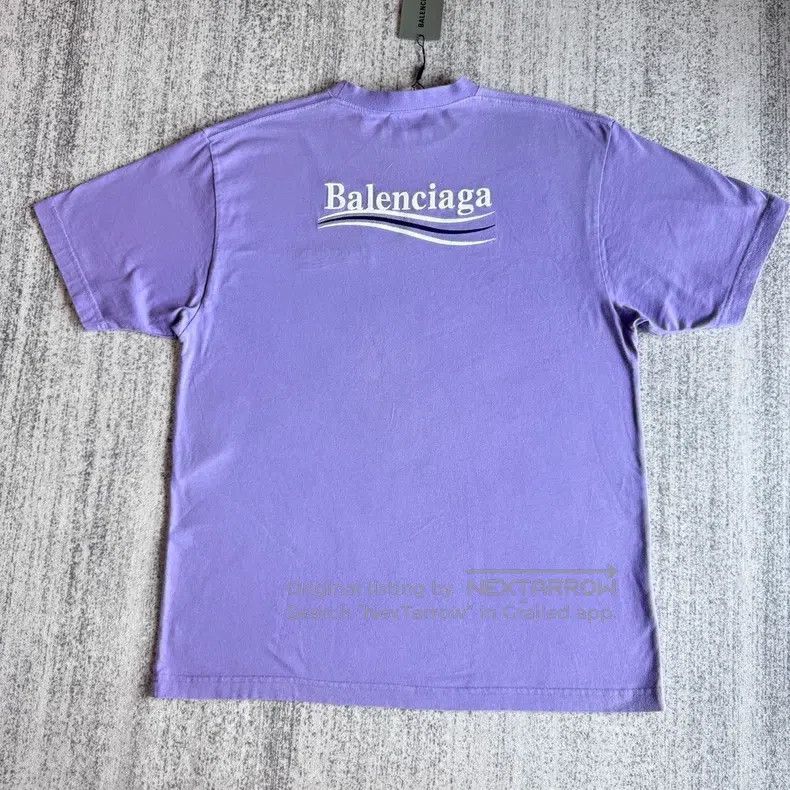 Balenciaga Balenciaga Purple coke t-shirt Size US S / EU 44-46 / 1 - 6 Thumbnail