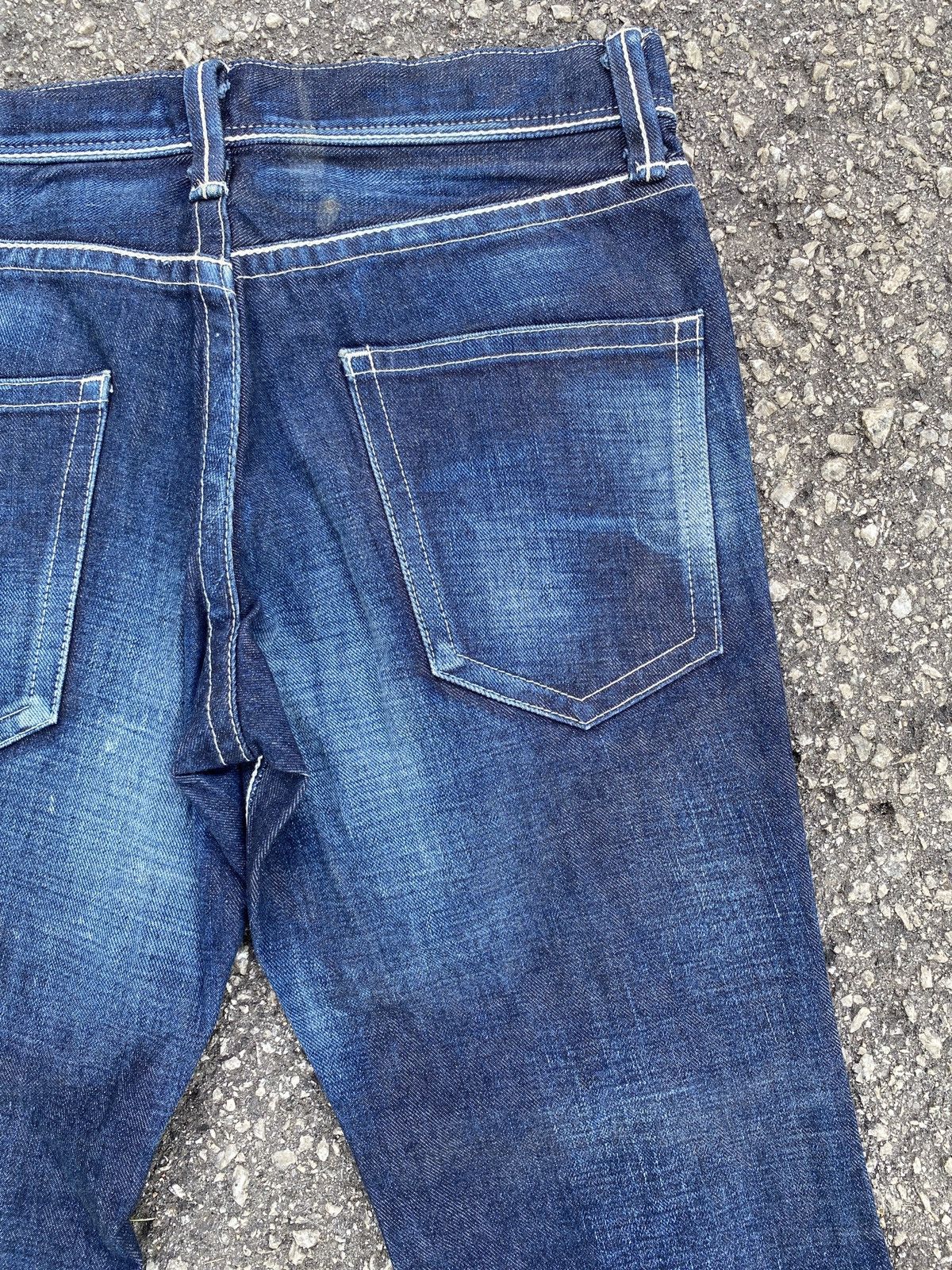 If Six Was Nine × Japanese Brand × Tornado Mart Delay By Ufin & Sons Blue Washed Flare Denim Size US 32 / EU 48 - 14 Thumbnail