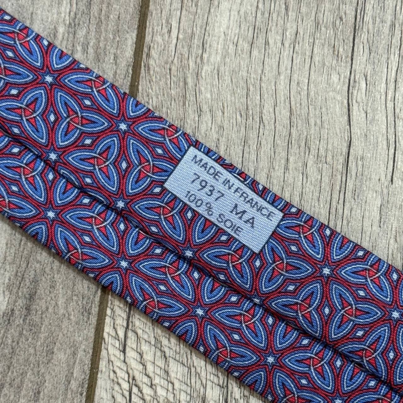 Hermes HERMES Silk Tie Size ONE SIZE - 4 Thumbnail