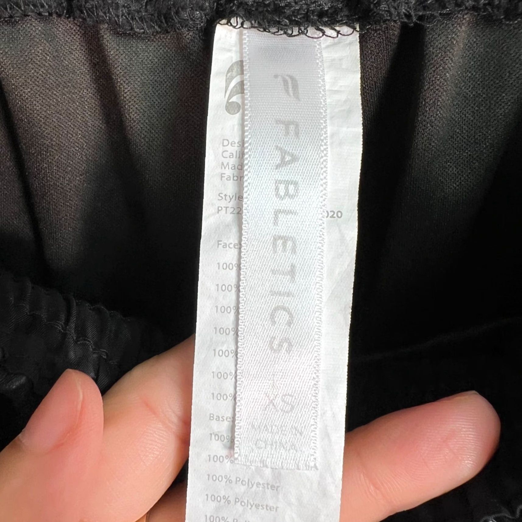 Fabletics Fabletics Womens XS Black Faux Leather Joggers - Tapered Leg - Activewear - Pockets - Athleisure - Size XS - Black - Pants Womens XS Size 26" / US 2 / IT 38 - 3 Thumbnail