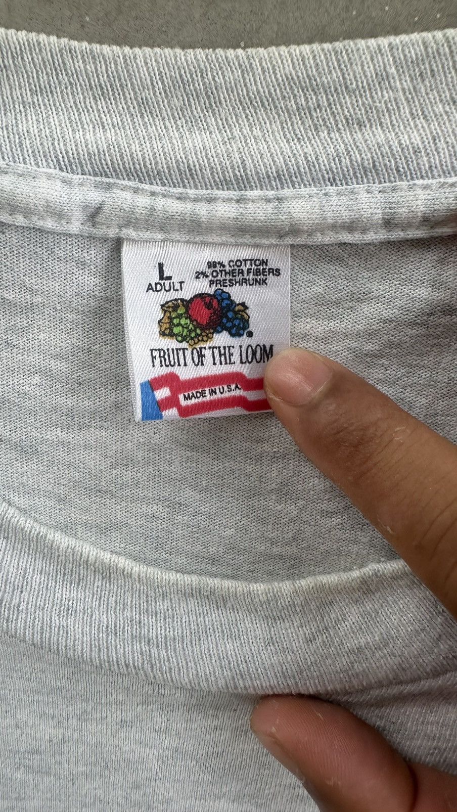 Fruit Of The Loom × Vintage VINTAGE SAN FRANCISCO DESTINATION TEE Size US XL / EU 56 / 4 - 3 Thumbnail