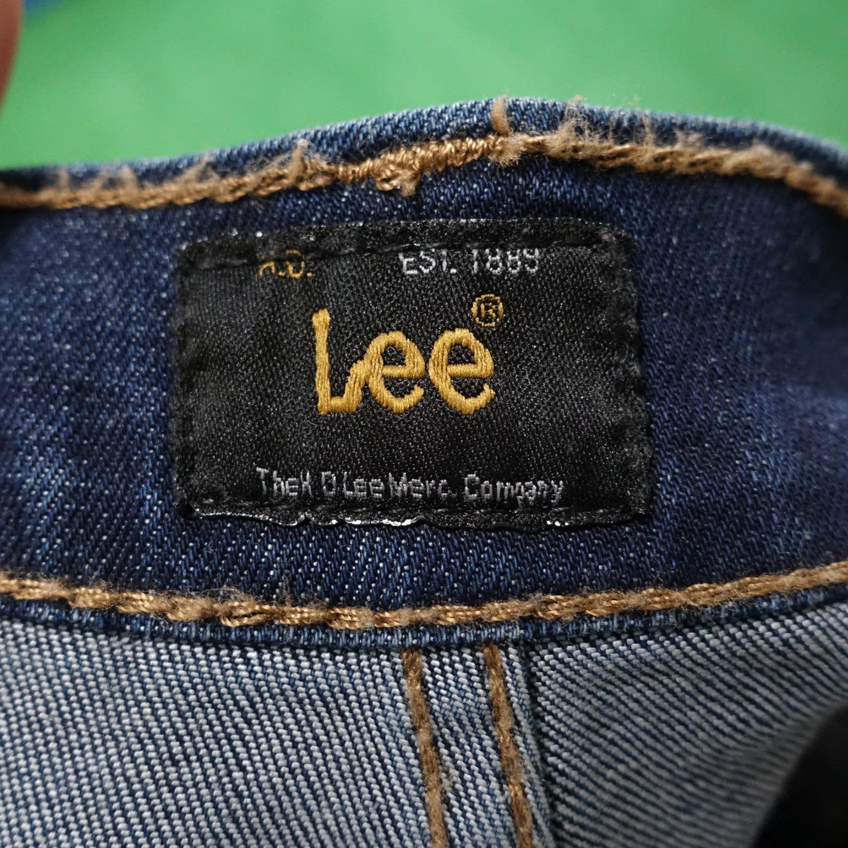 Lee LEE LEM LUKE DENIM BLUE JEANS MENS SIZE 38 Jeans Mens 38 Blue Denim Regular 5-Pocket Belt Loops Cotton Zip Inseam 31 Vintage No Size US 38 / EU 54 - 7 Thumbnail