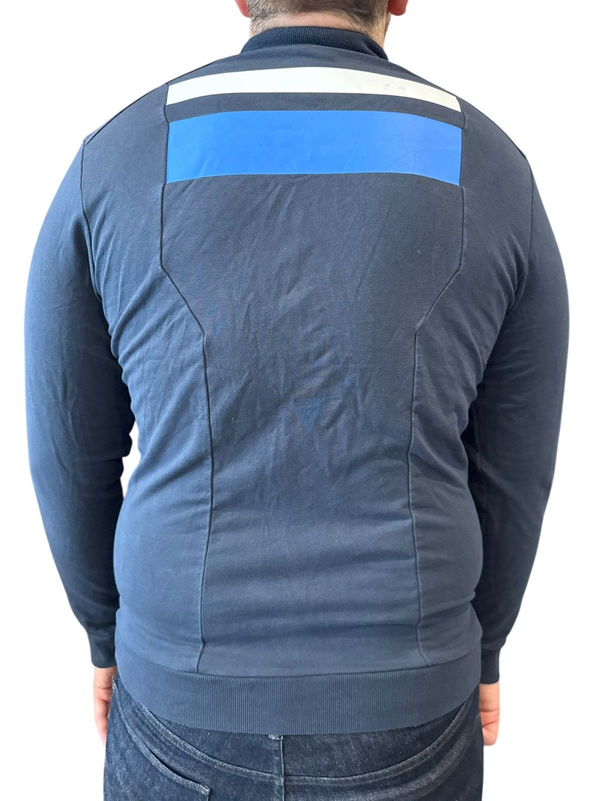 Hugo Boss Hugo Boss Regular Fit Zip Track Jumper Sweatshirt Medium Size US M / EU 48-50 / 2 - 3 Thumbnail