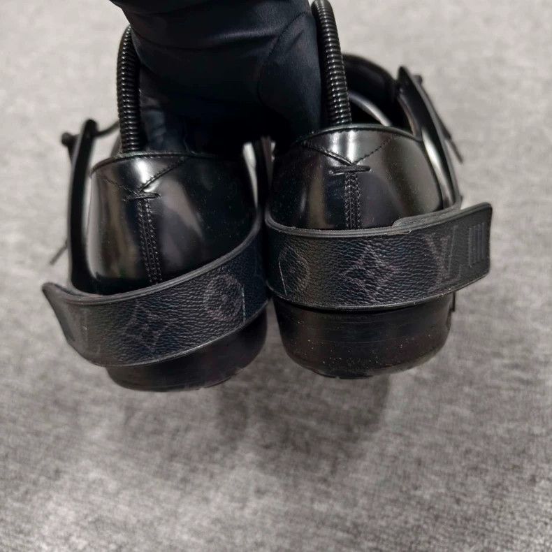 Louis Vuitton Louis Vuitton Derby leather shoes with black presbyopic ta Size US 6.5 / EU 39-40 - 3 Thumbnail