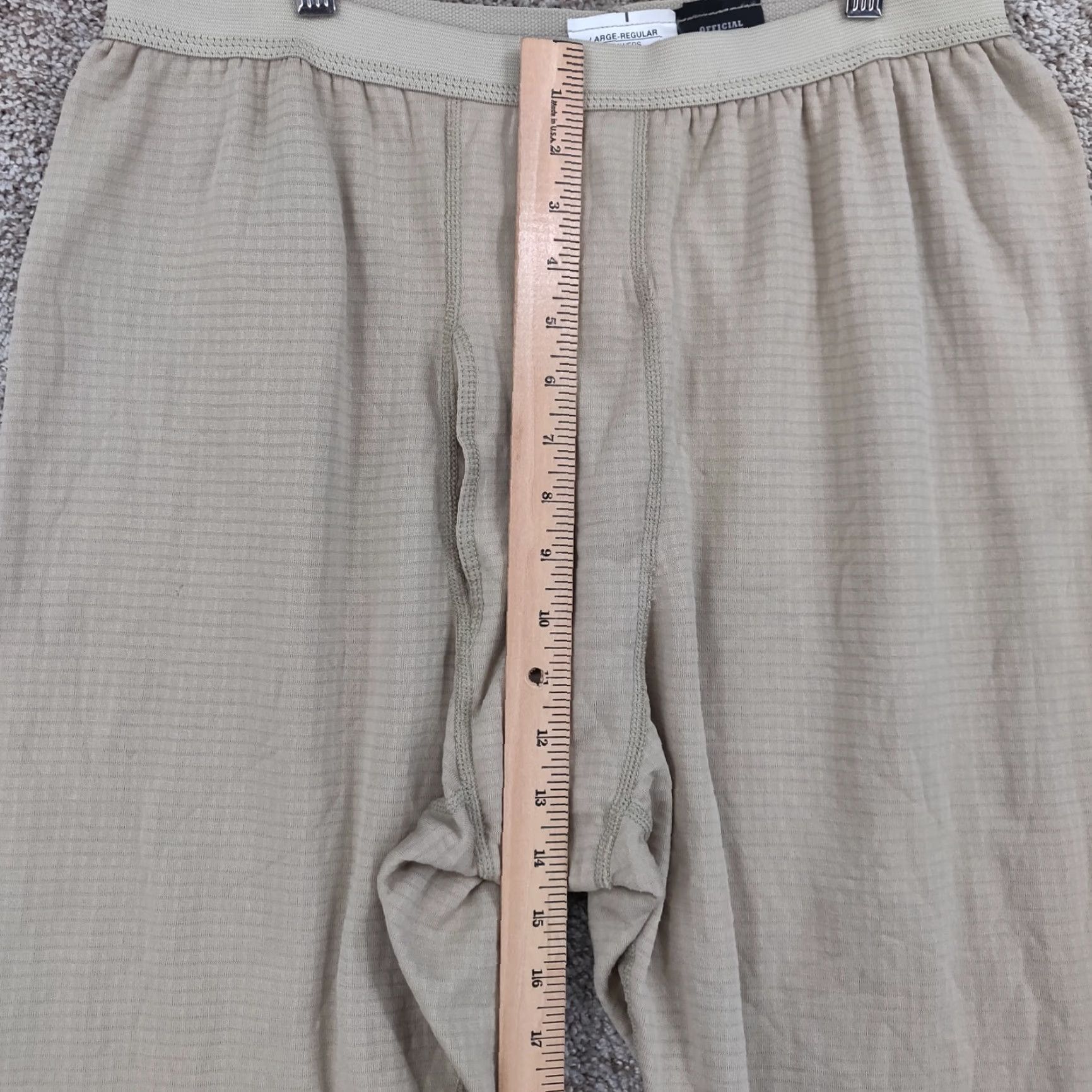Vintage VINTAGE Polartec Gen III 3 Mid Weight Cold Weather Coyote Pants Mens Large Waffle ECWS Size US 33 - 3 Thumbnail