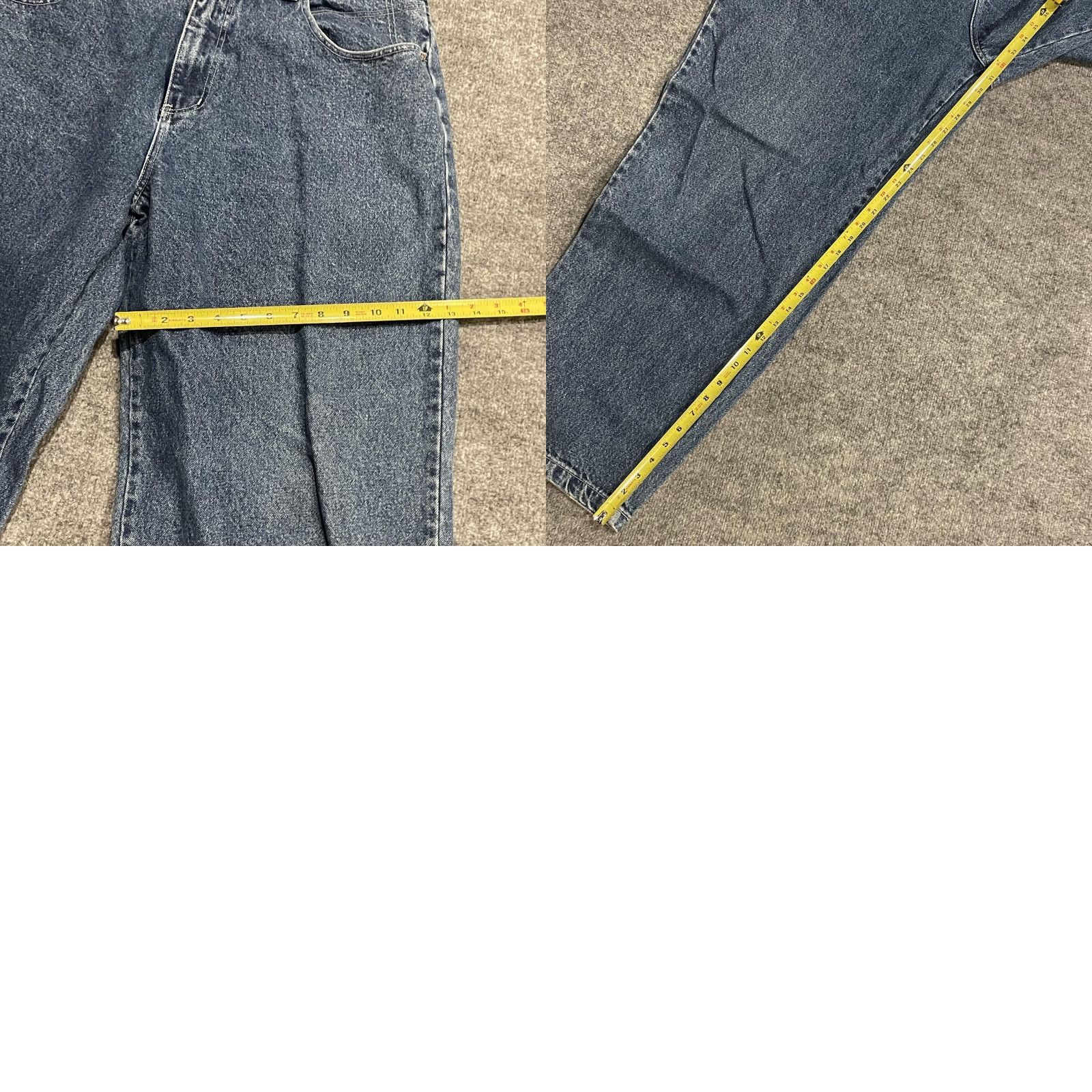 Southpole VINTAGE Southpole Authentic Collection Jeans Mens 40x32 High Rise Tapered Leg Denim Blue 5-Pocket Mens Boys? Size US 40 / EU 56 - 10 Thumbnail