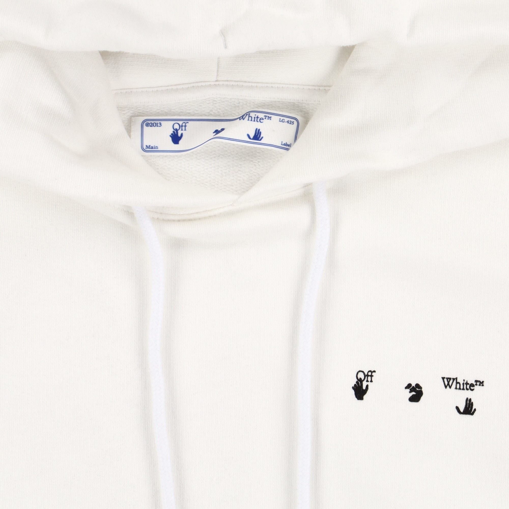 Off-White White Pencil Arch Arrows Logo Hoodie Size US M / EU 48-50 / 2 - 6 Thumbnail
