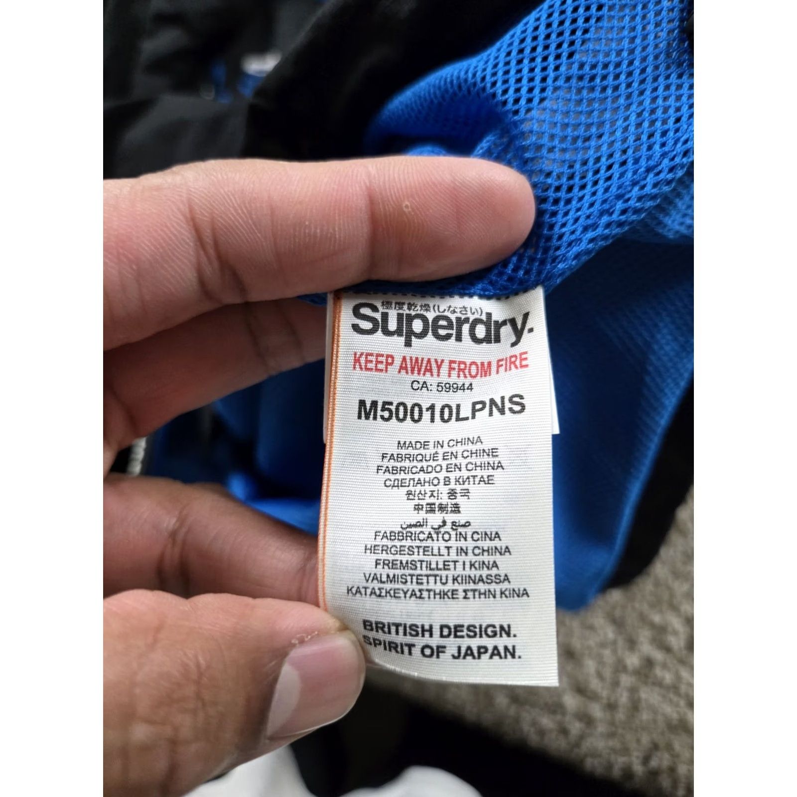 Superdry Superdry Windcheater Jacket Womens M Black Hooded Nylon Shell Pockets Windbreaker Regular Size: M Color: Black Size M / US 6-8 / IT 42-44 - 7 Thumbnail