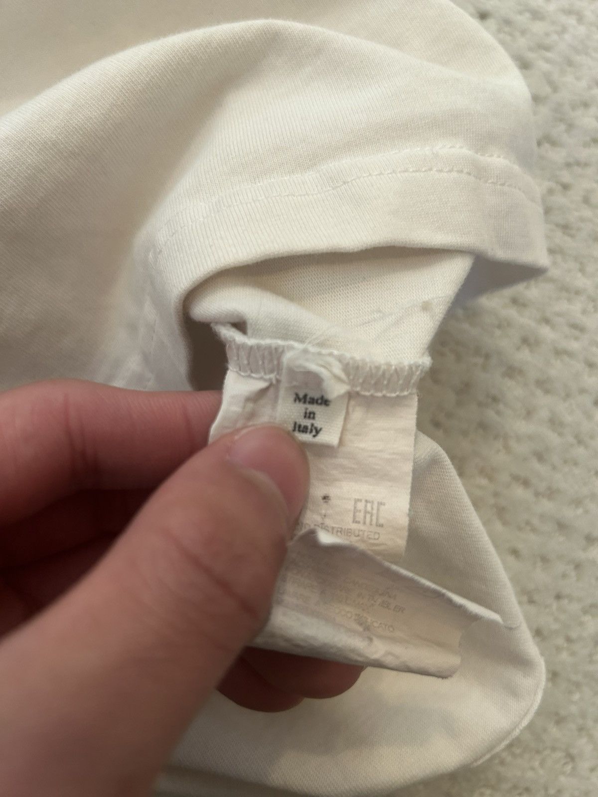 Maison Margiela Maison Margiela SS20 “Braille” Tee Size US M / EU 48-50 / 2 - 4 Thumbnail