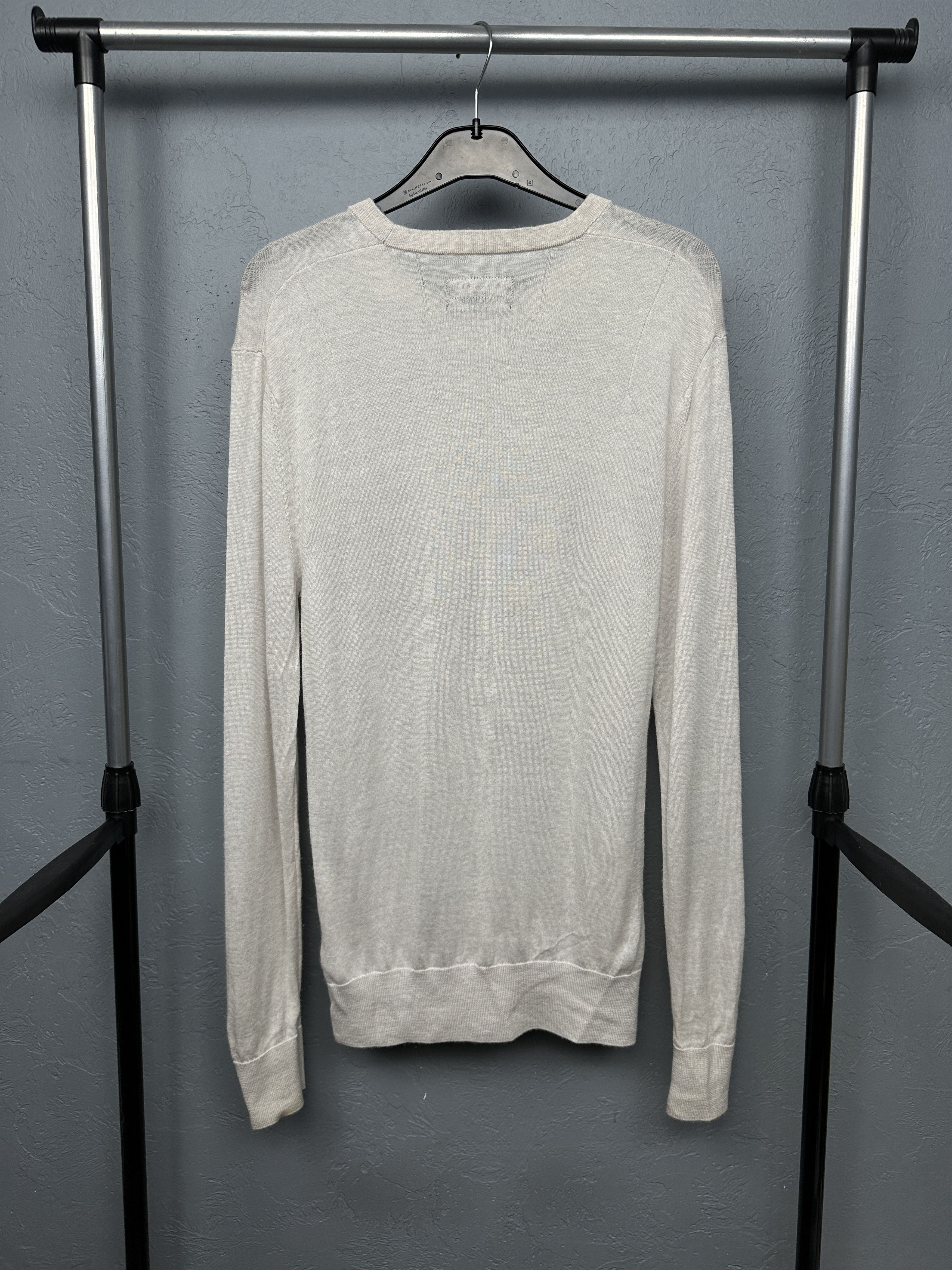 Allsaints AllSaints Mens Mode Merino Crew Neck Wool Knit Sweater Size US M / EU 48-50 / 2 - 6 Thumbnail