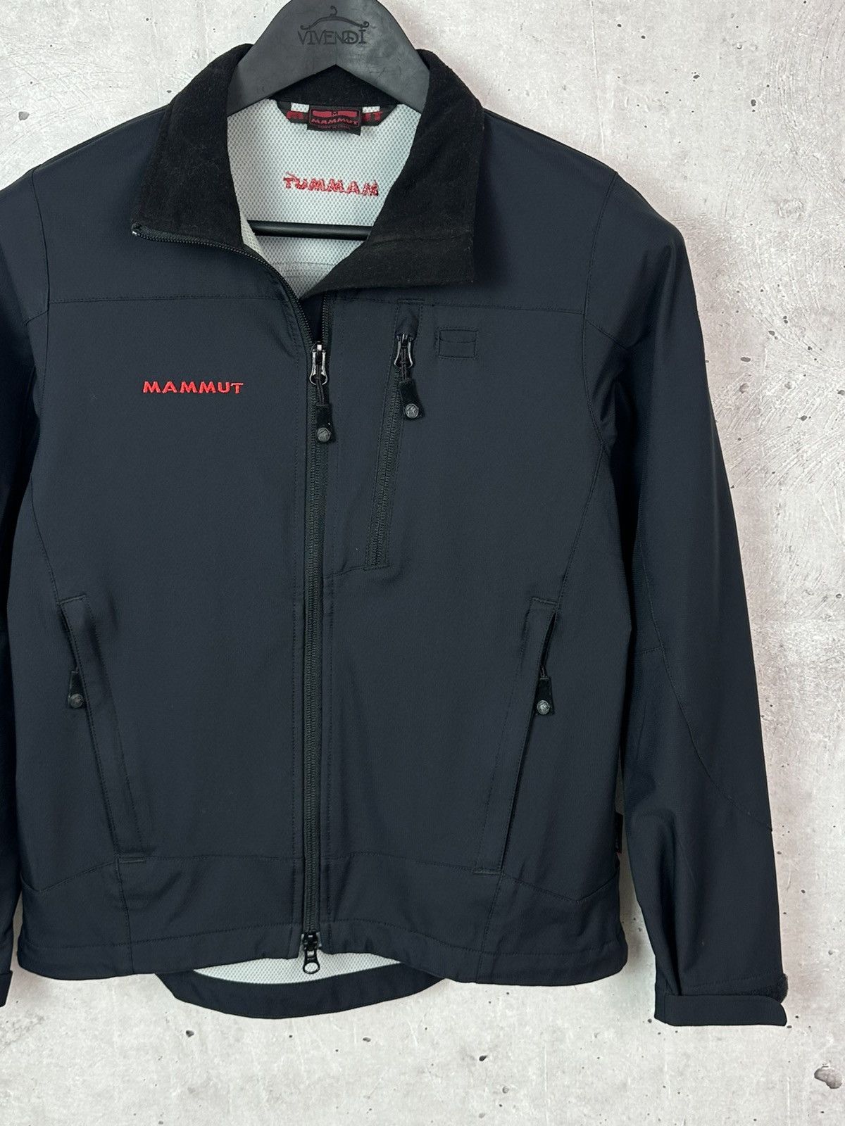 Mammut Mammut Black Zip Pocket Logo Women’s Soft Shell Jacket Size M / US 6-8 / IT 42-44 - 3 Thumbnail
