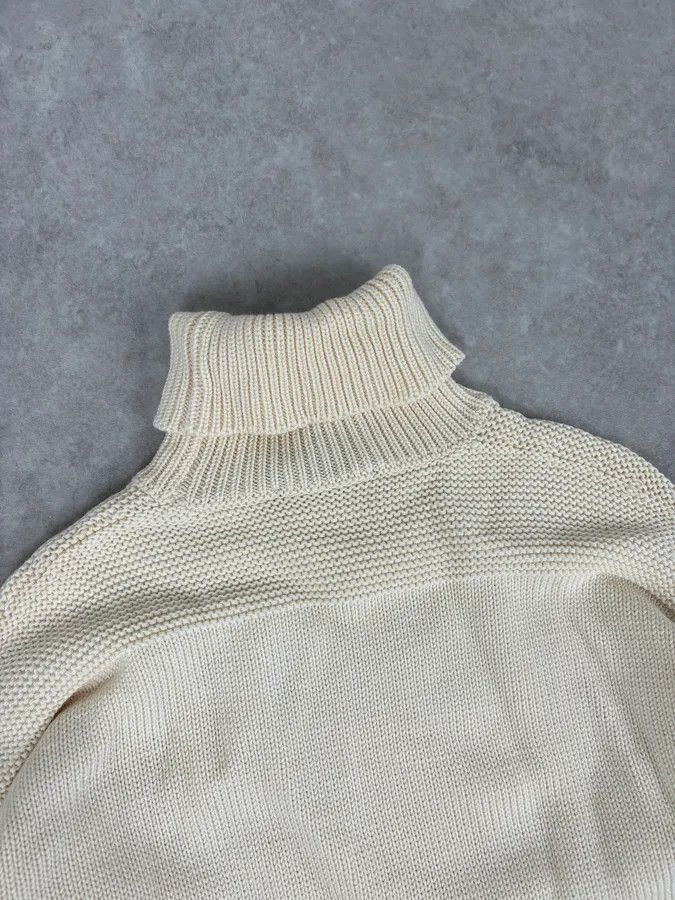 Gucci Gucci Wool Creamy White Signature Turtleneck Size US M / EU 48-50 / 2 - 8 Thumbnail