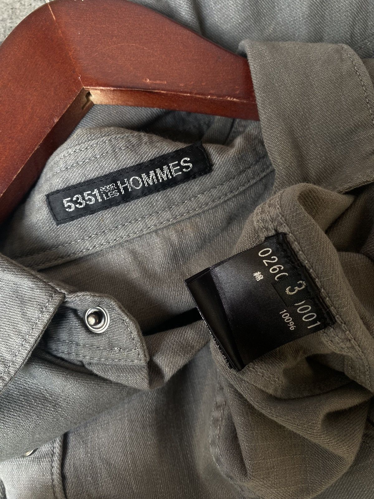 5351 POUR LES HOMMES × Japanese Brand 5351 pour les hommes shirt Size US L / EU 52-54 / 3 - 1 Thumbnail