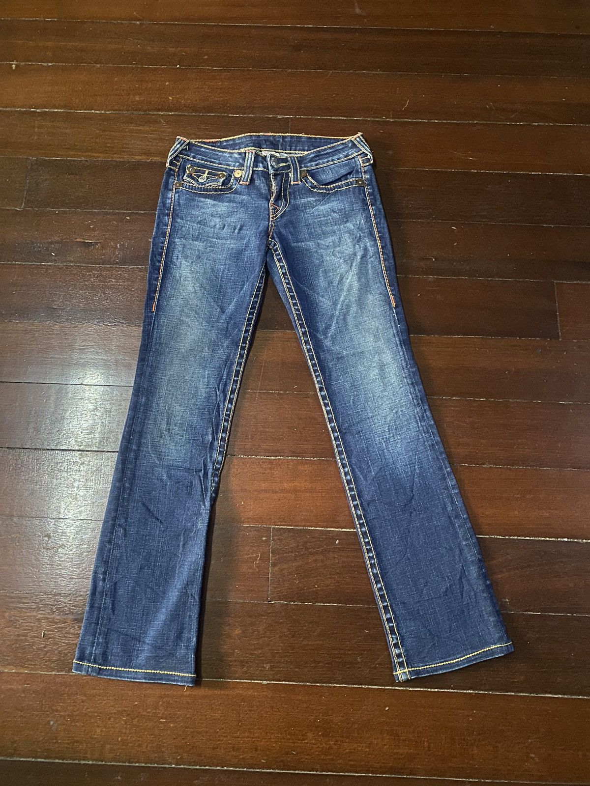 Designer × True Religion Fire 🔥 TRUE RELIGION made in usa big stitching boot cut Size 32" / US 10 / IT 46 - 10 Thumbnail