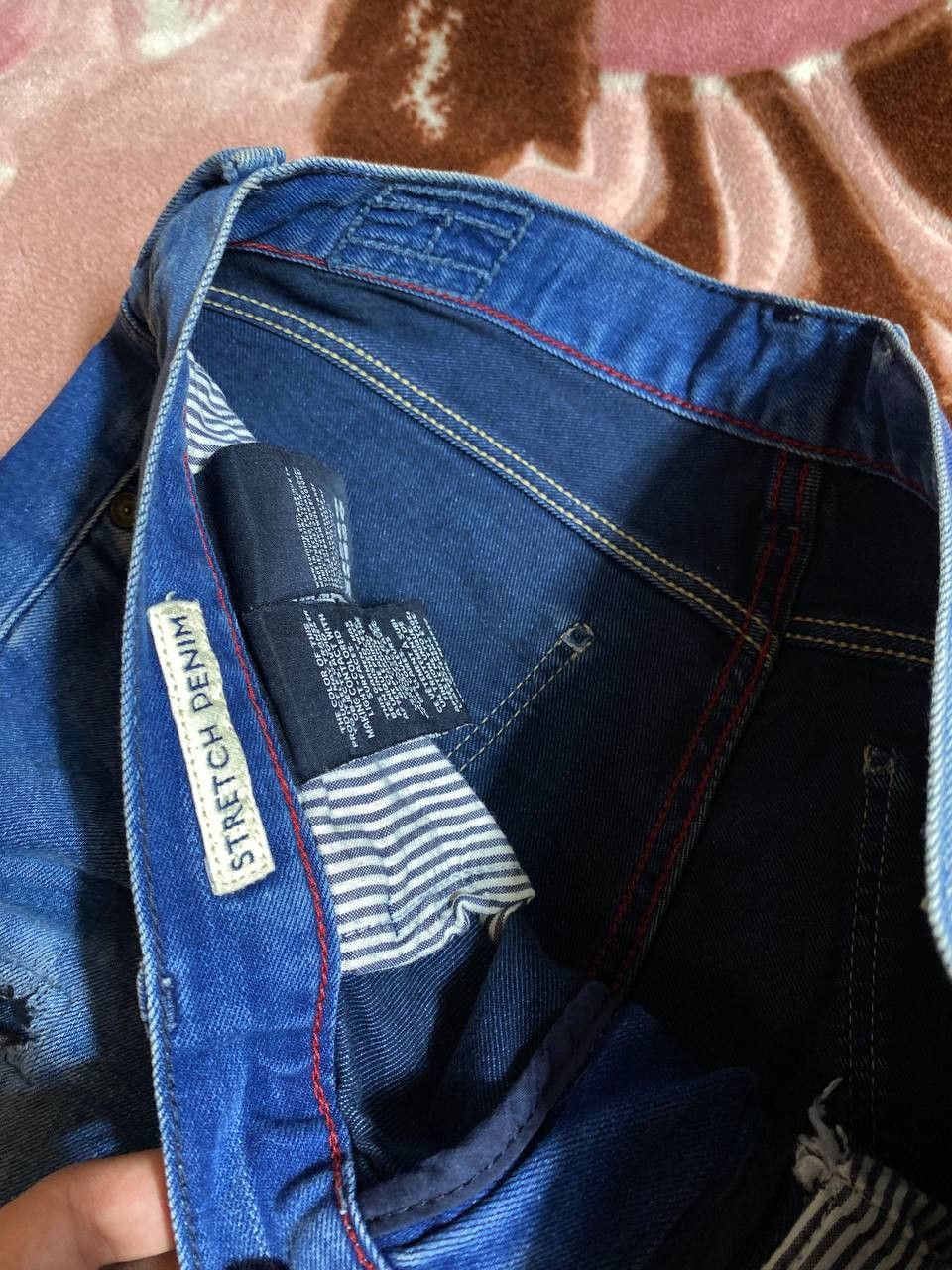 Tommy Hilfiger Crazy Crash Tommy Hilfiger Dirty Baggy Faded Distressed Jean Size US 33 - 4 Thumbnail