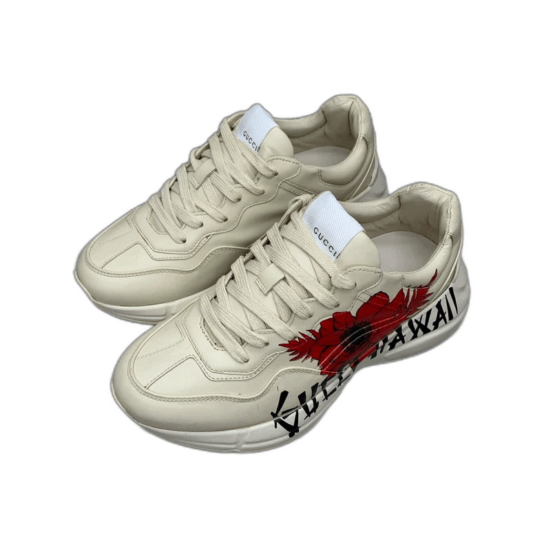 Gucci Gucci Floral Dad Sneakers Size 36.5 Size US 6 / EU 39 - 1 Thumbnail