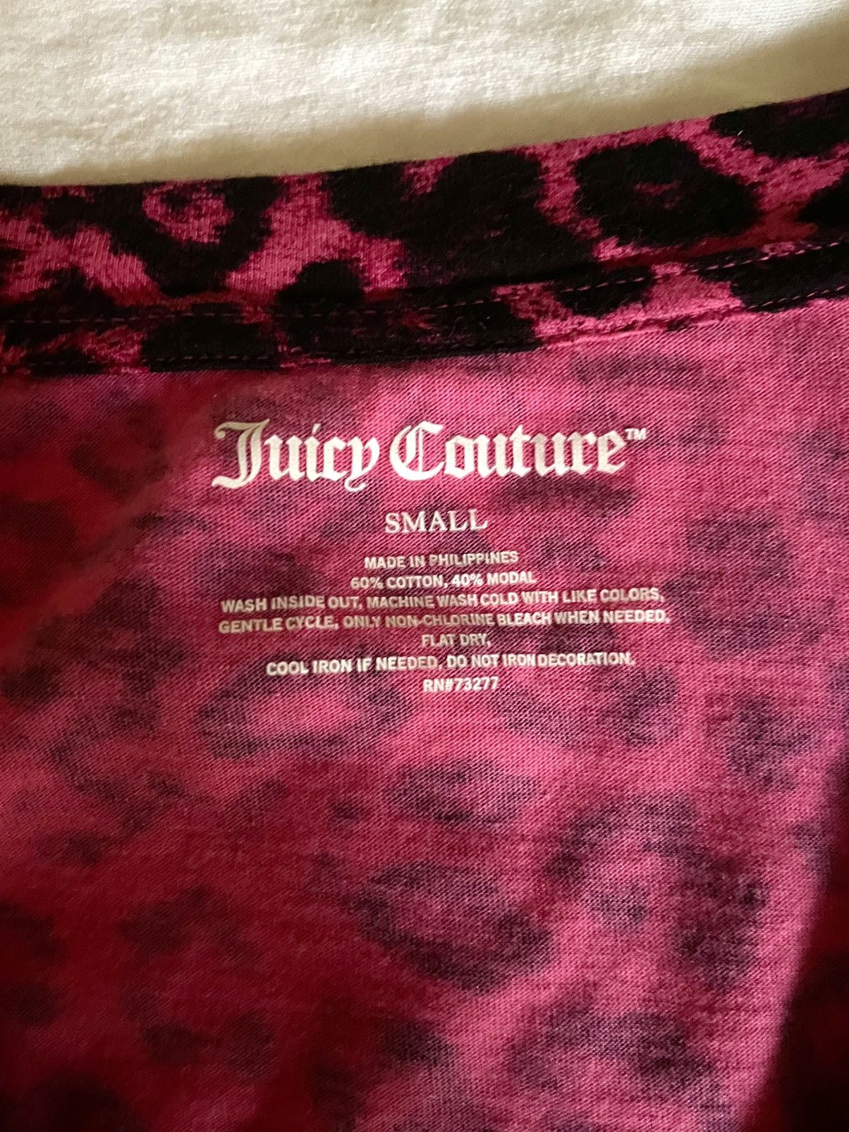 Juicy Couture Juicy Couture Leopard Top Size S / US 4 / IT 40 - 3 Thumbnail