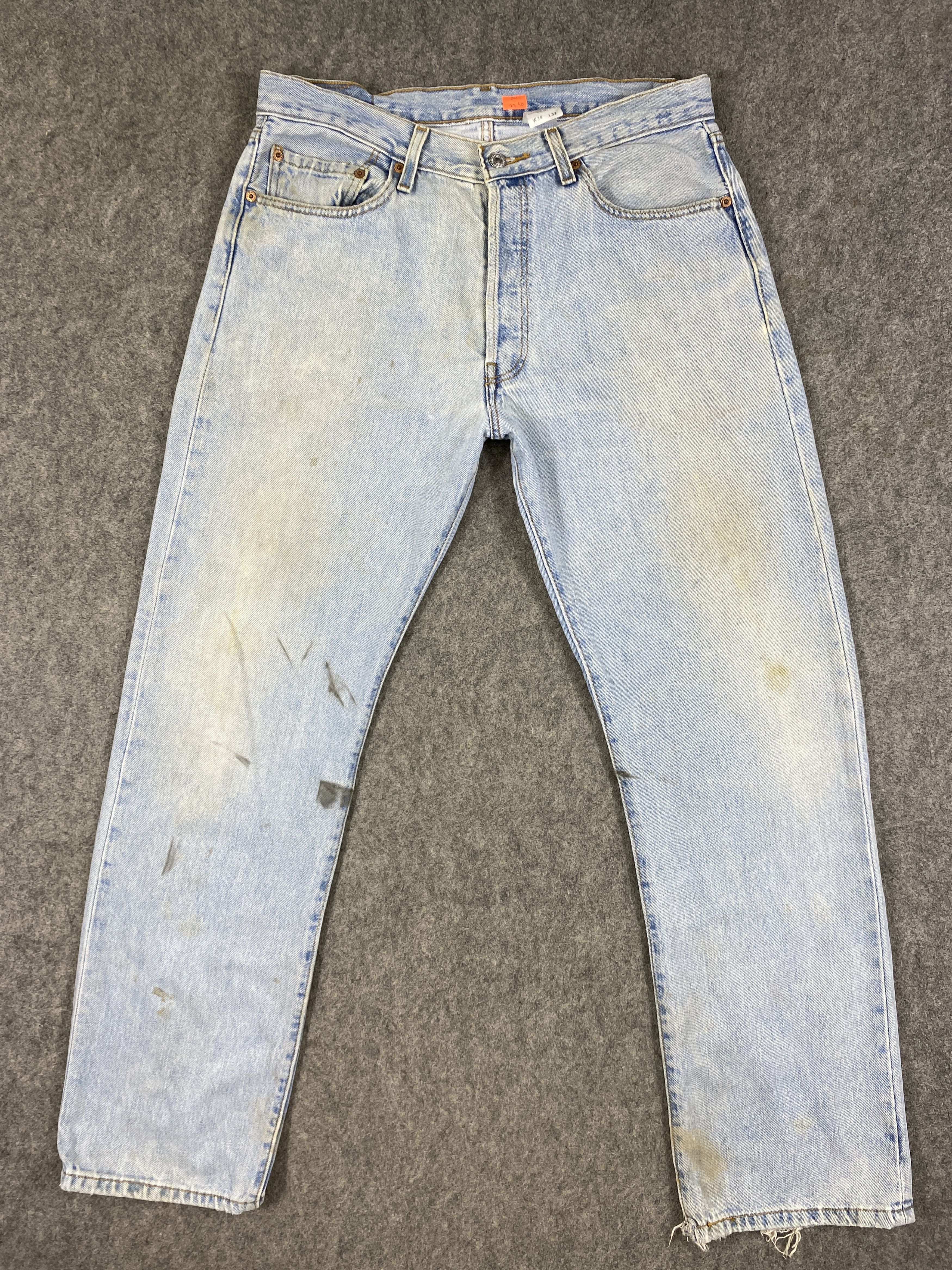Levi's Light Blue Wash Vintage Levi's 501 Jeans 33x31 Denim -JN2250 Size US 33 - 1 Thumbnail