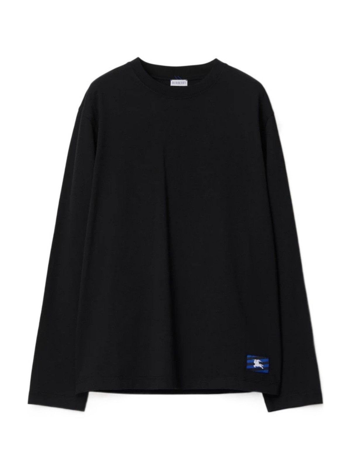 Burberry Burberry Long-Sleeve Equestrian Knight Patch T-Shirt Size US XXL / EU 58 / 5 - 1 Thumbnail