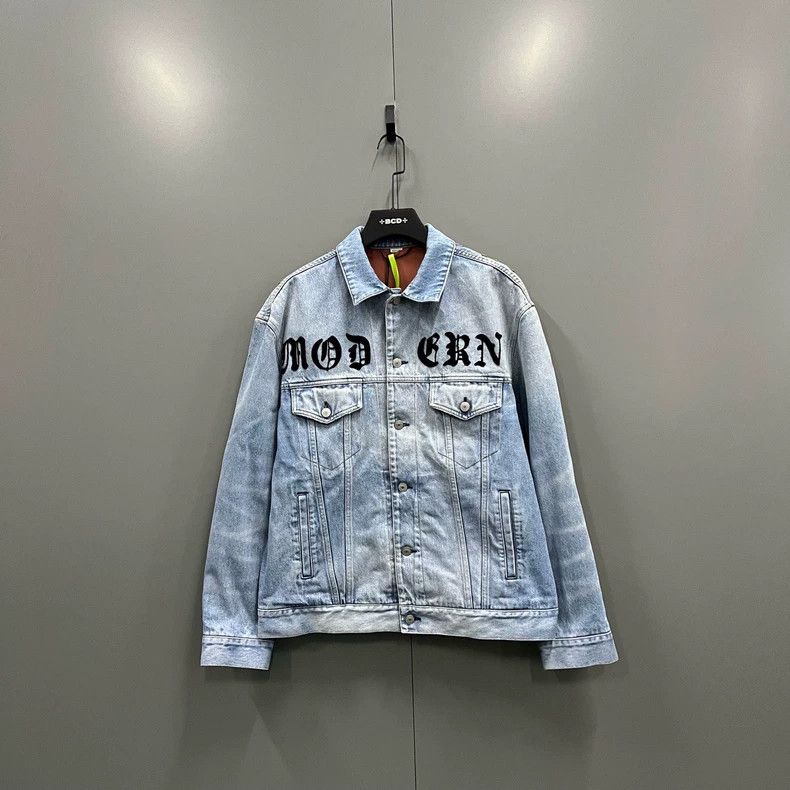Gucci Gucci Sanskrit floral embroidered denim jacket 2502-Nextarr Size US M / EU 48-50 / 2 - 1 Thumbnail