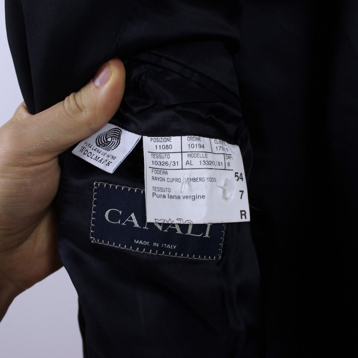 Canali Canali Wool Blazer Jacket Size 44R - 7 Thumbnail