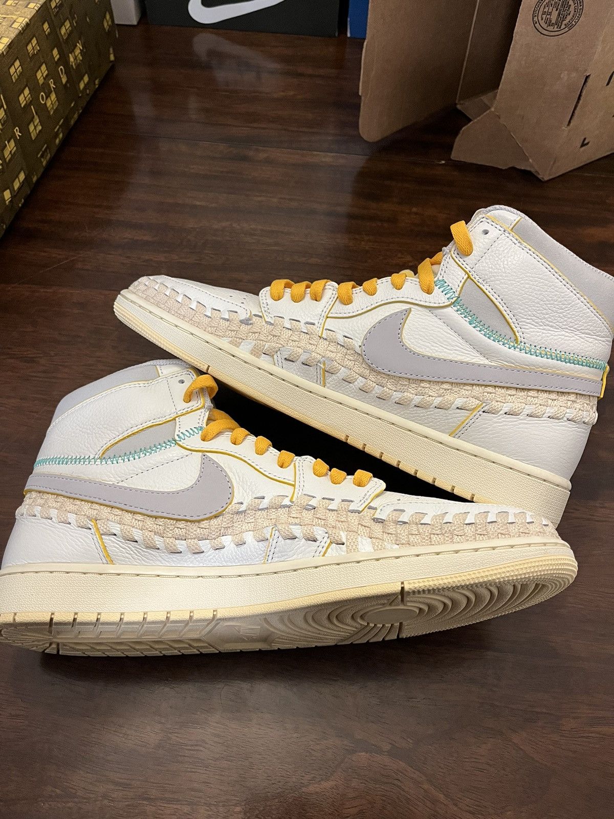 Jordan Brand × Nike × Union LA Union LA x BBS x Air Jordan 1 Retro High OG SP Size US 12.5 / EU 45-46 - 4 Thumbnail