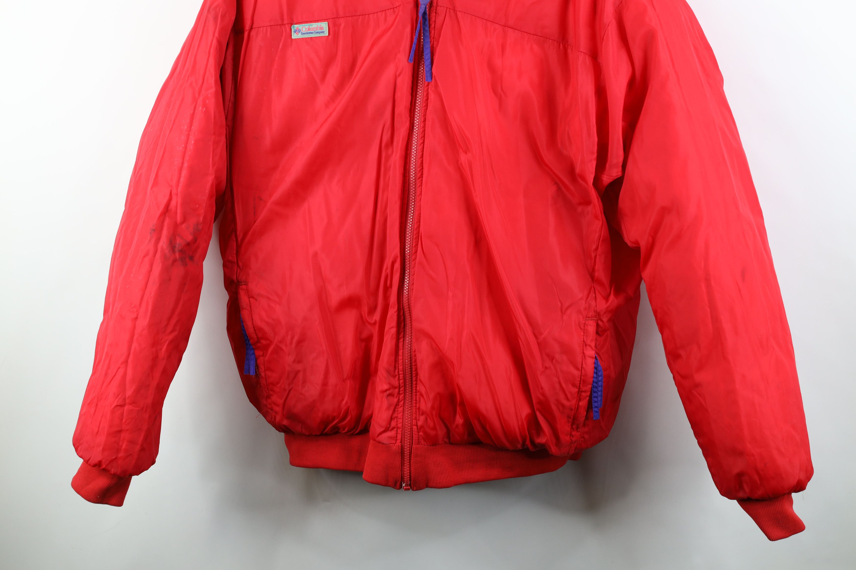 Columbia Vintage 90s Columbia Reversible Puffer Bomber Jacket Coat Size US XXL / EU 58 / 5 - 13 Thumbnail