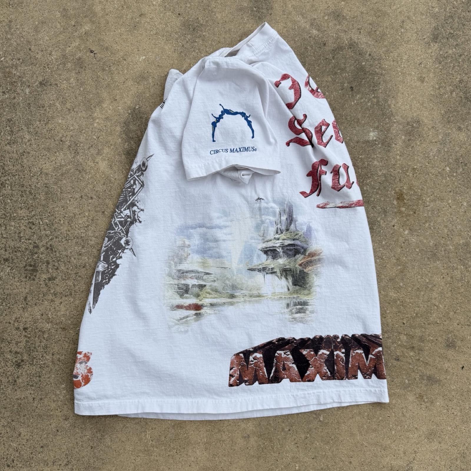 Travis Scott Travis Scott Utopia Circus Maximus Shirt — L — Size US L / EU 52-54 / 3 - 3 Thumbnail