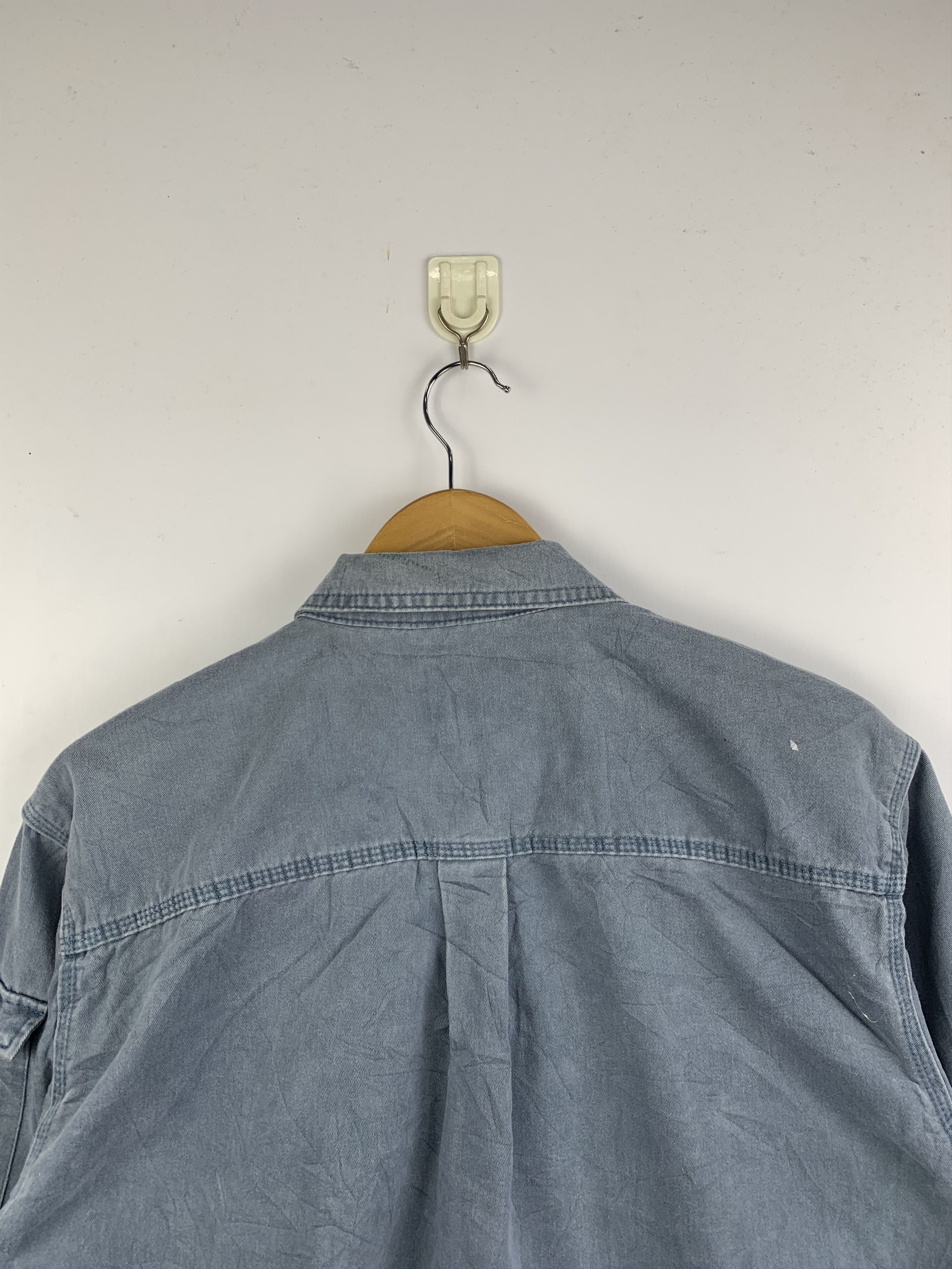 Japanese Brand Vintage Japanese Brand Worker Denim Jacket J1607 Size US M / EU 48-50 / 2 - 4 Thumbnail