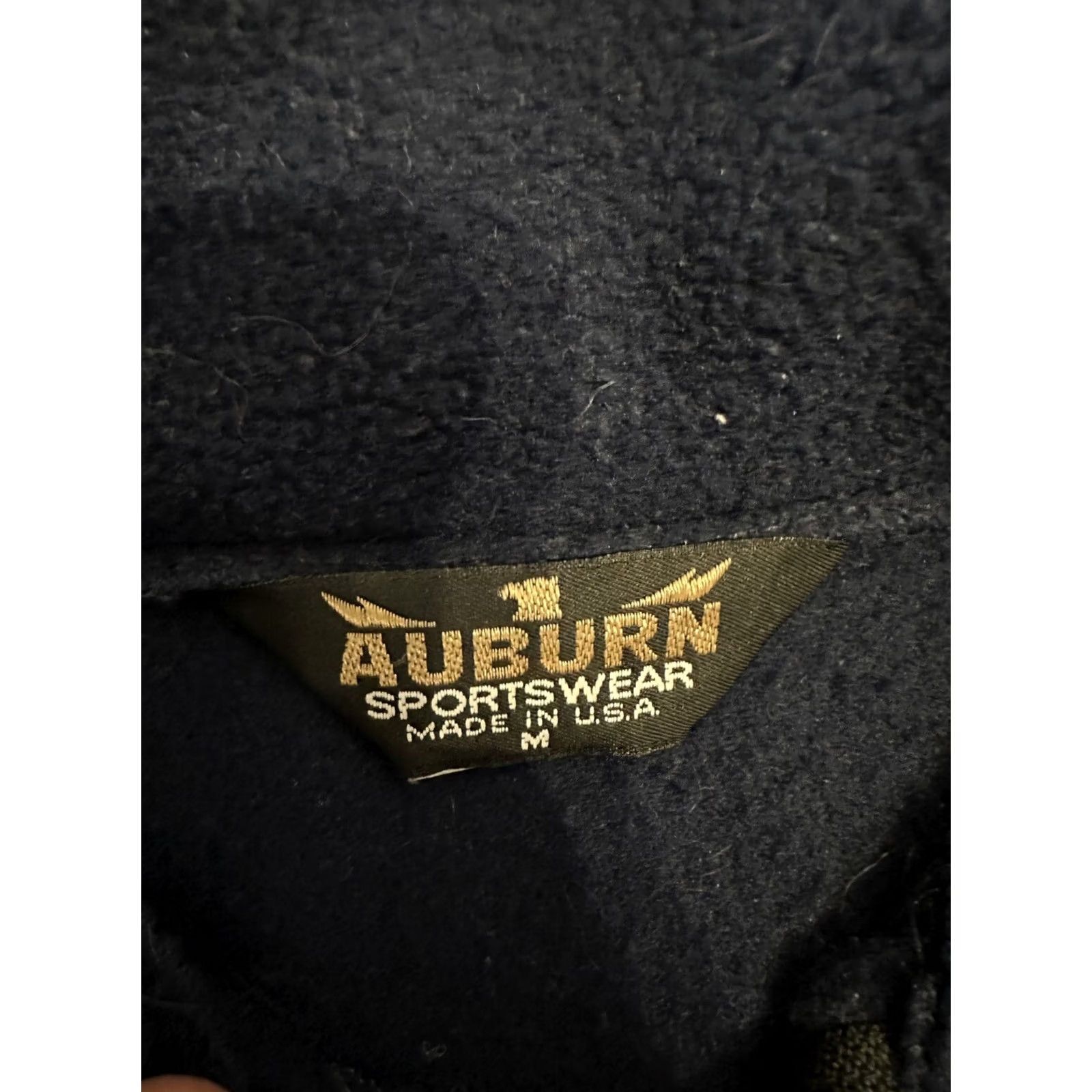 Penn VINTAGE Penn State University Fleece Sweater Full Zip Size Large Navy 90s Size US L / EU 52-54 / 3 - 3 Thumbnail