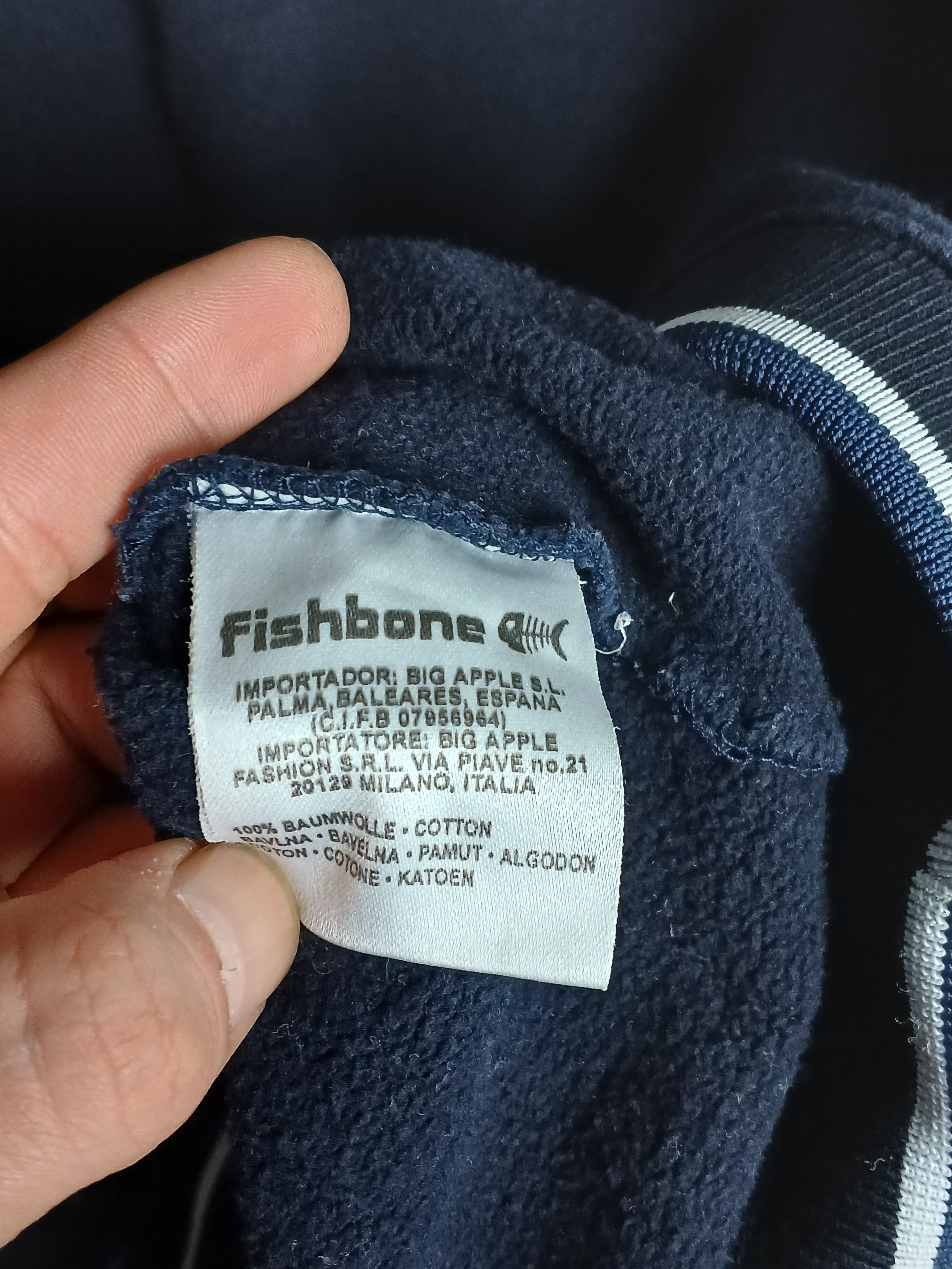 Vintage Vintage Fishbone Skategang Sweatshirt Size US M / EU 48-50 / 2 - 10 Thumbnail