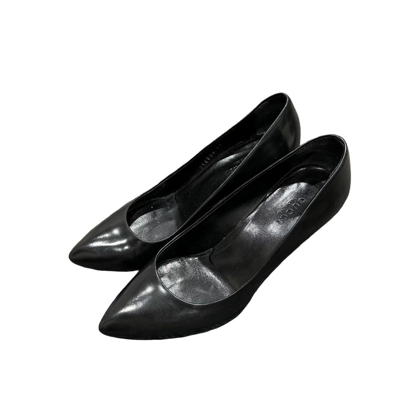 Gucci Gucci Black Kitten Heels Size 35 Size US 5 / IT 35 - 1 Thumbnail