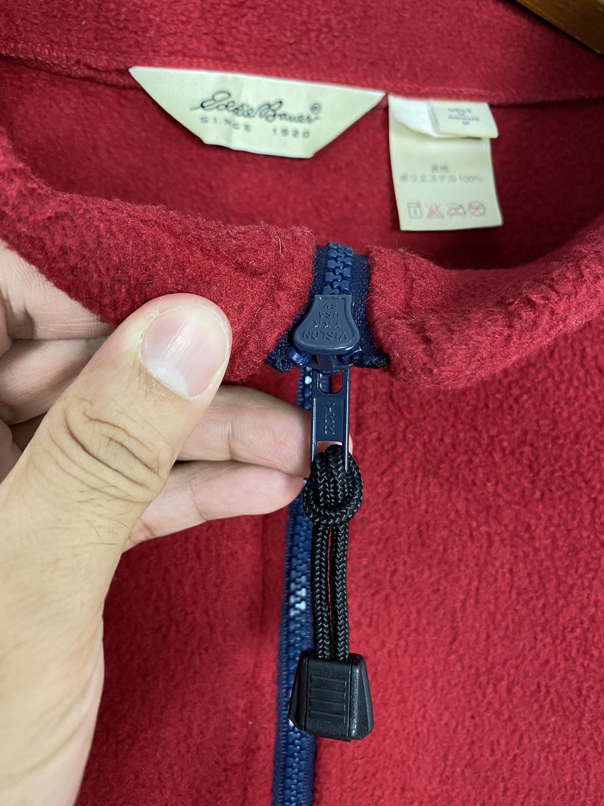 Eddie Bauer Rare‼️ Vintage Eddie Bauer Drafty Fleece Made in Usa Size US M / EU 48-50 / 2 - 5 Thumbnail