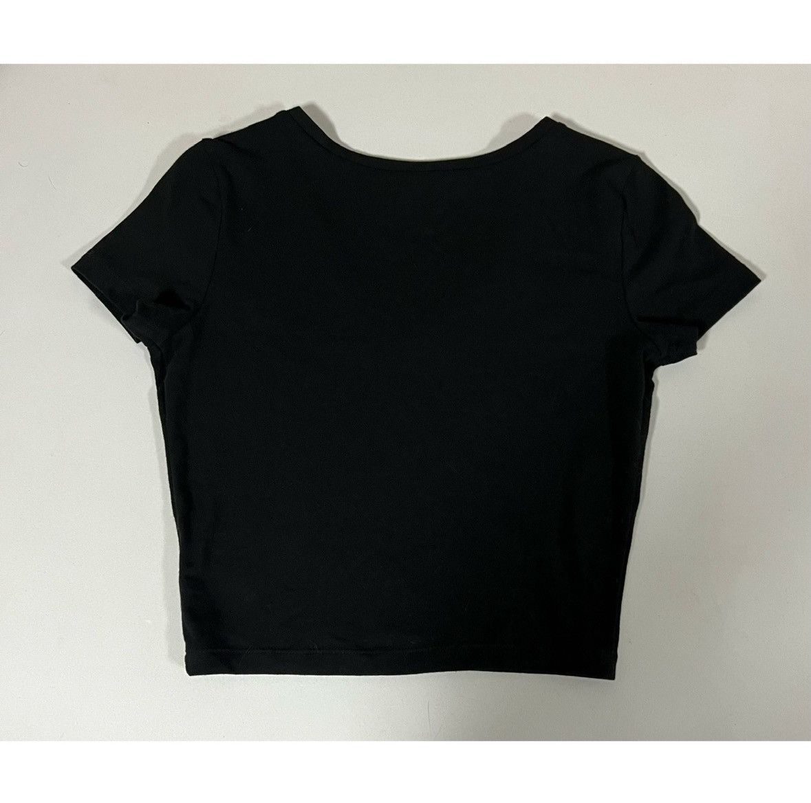 Wild Things Wild Fable Black Solid V-Neck T-Shirt Top Blouse Tee Size S🖤 Size S / US 4 / IT 40 - 4 Thumbnail