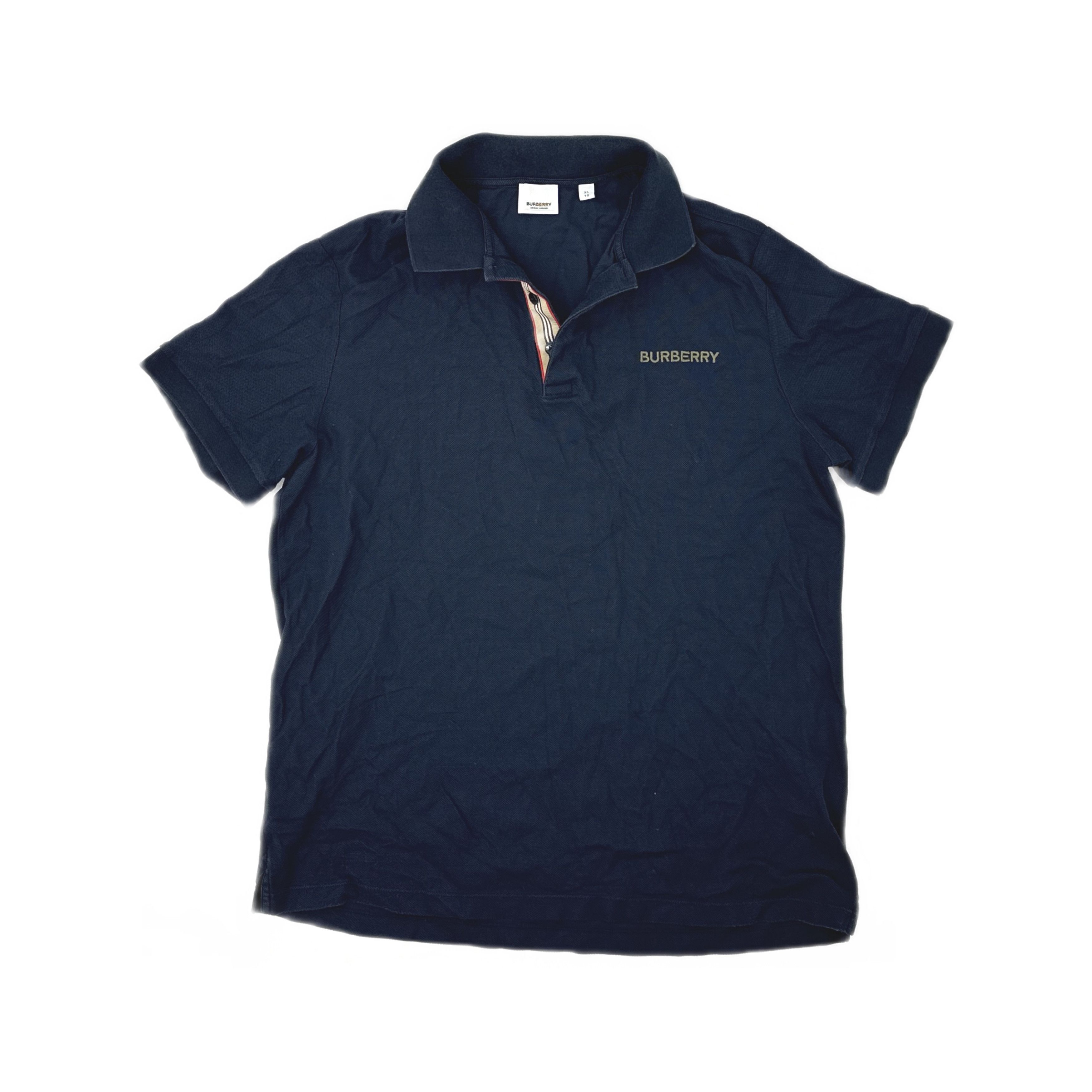Burberry Burberry Logo Embroidered Polo Shirt Size XL Size US XL / EU 56 / 4 - 1 Thumbnail