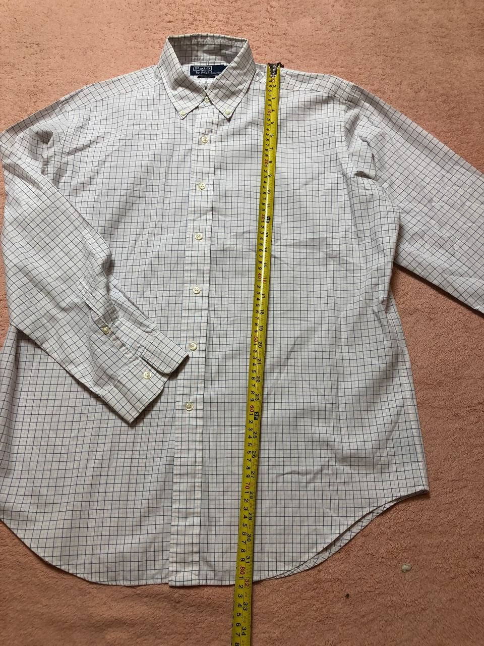 Polo Ralph Lauren Polo Ralph Lauren 100% Cotton Checkered Button Up Shirt Size US L / EU 52-54 / 3 - 8 Thumbnail
