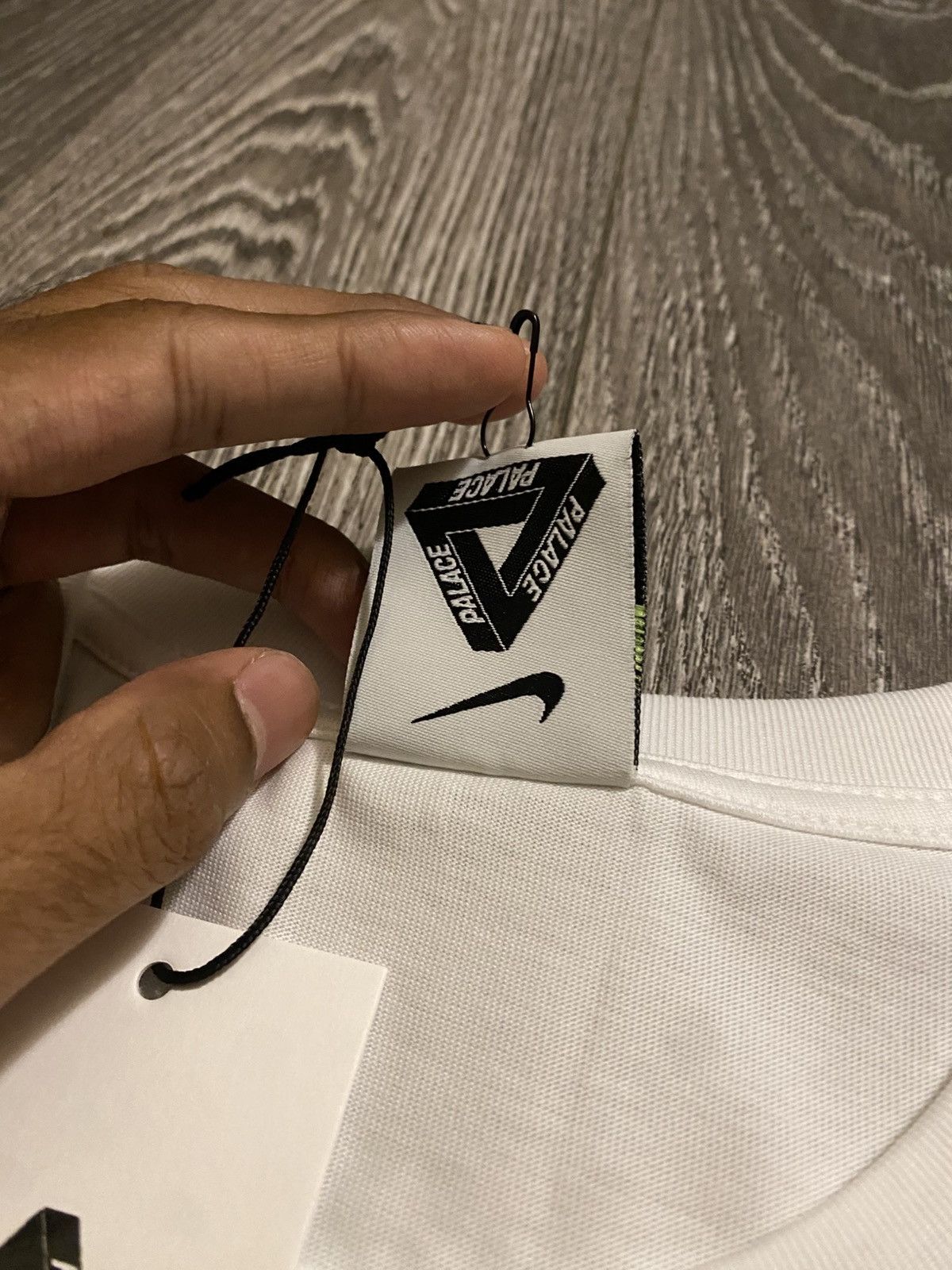 Palace Palace x Nike Tri-Ferg Tee White Volt Swoosh Size US L / EU 52-54 / 3 - 4 Thumbnail