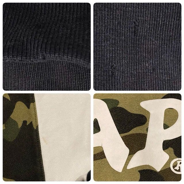 Bape BAPE CAMO Crazy full zip hoodie black a bathing ape Size US M / EU 48-50 / 2 - 8 Thumbnail