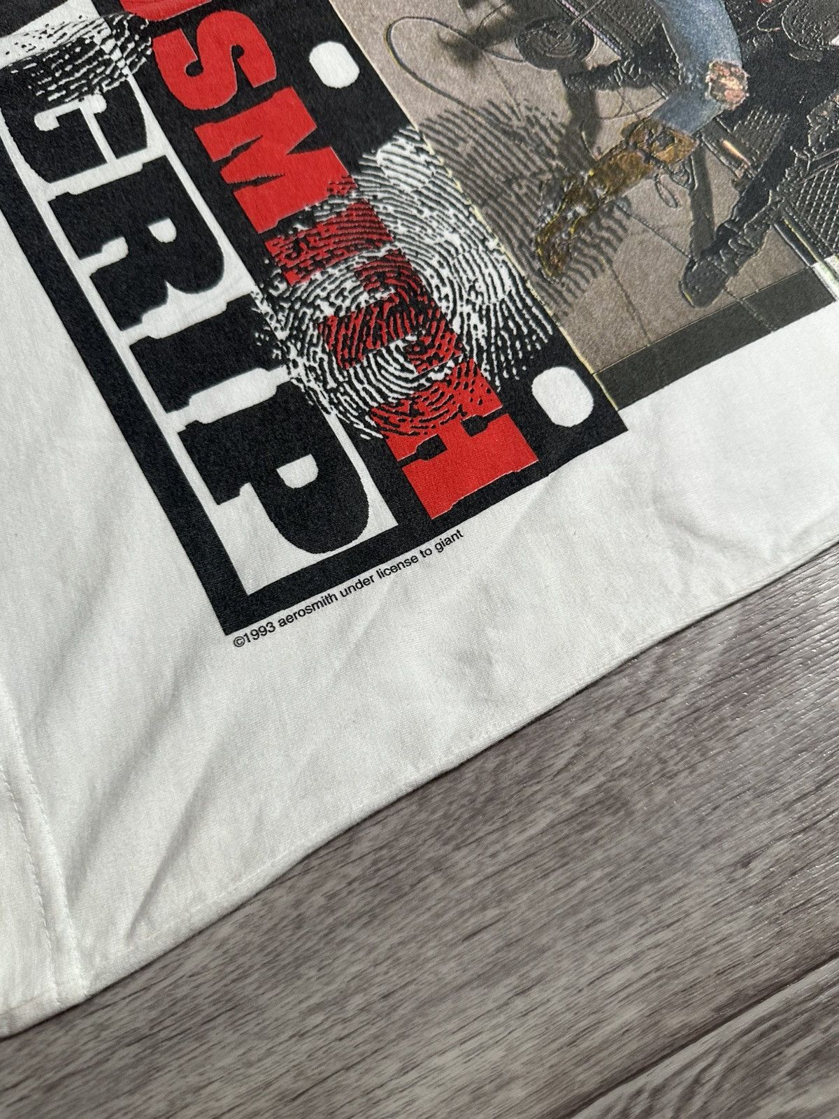 Aerosmith Rare Vintage 1993 Aerosmith Get A Grip Tour T-Shirt Size US XL / EU 56 / 4 - 3 Thumbnail
