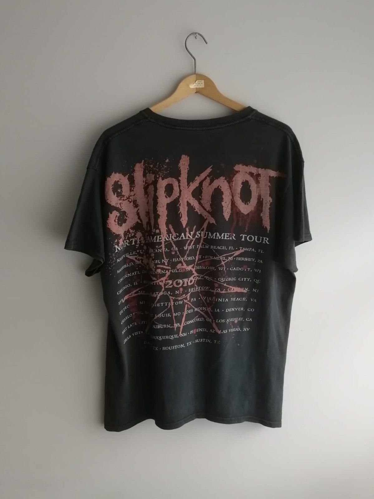 Band Tees × Slipknot × Vintage Vintage Slipknot tee print tour tshirt Size US L / EU 52-54 / 3 - 2 Thumbnail