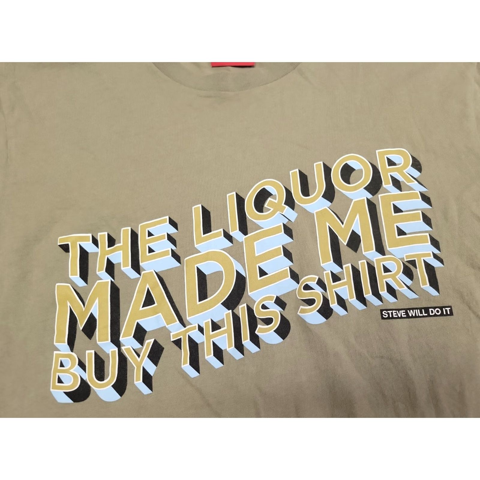 Vintage full send Shirt Mens M Green Nelk Boys The Liquor Made Buy This Steve Size Size US M / EU 48-50 / 2 - 5 Thumbnail