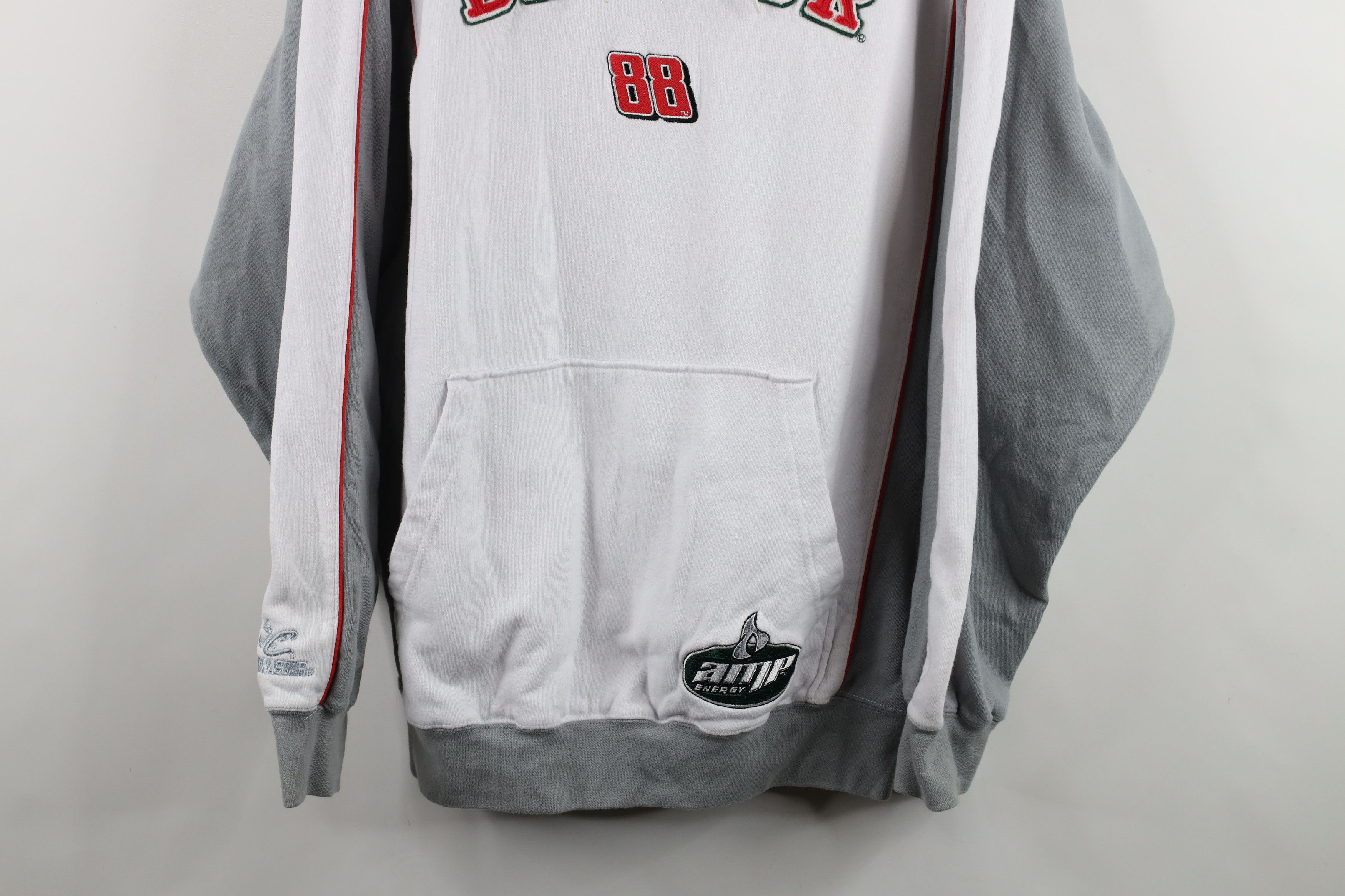 Vintage Vintage Y2K Nascar Earnhardt Jr Racing Hoodie Sweatshirt Size US L / EU 52-54 / 3 - 3 Thumbnail